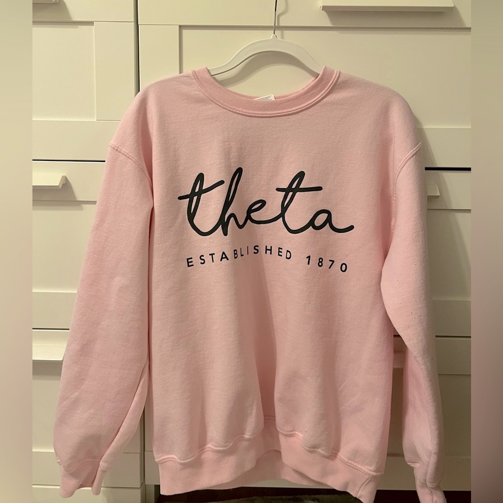 Kappa Alpha Theta Pink Sweatshirt